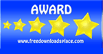 5 Star award of FreeDownloadPlace